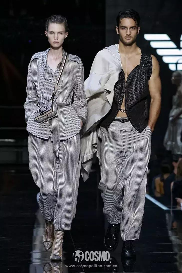 丫丫已经美“腻”了！于是穿上EmporioArmani帅气一回