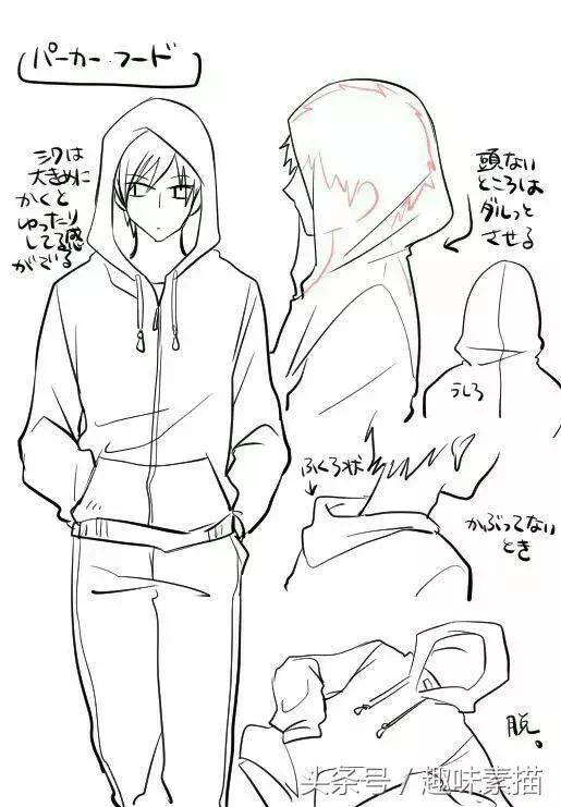 动漫人物帽子画法慢教程,各种各样的帽子画法