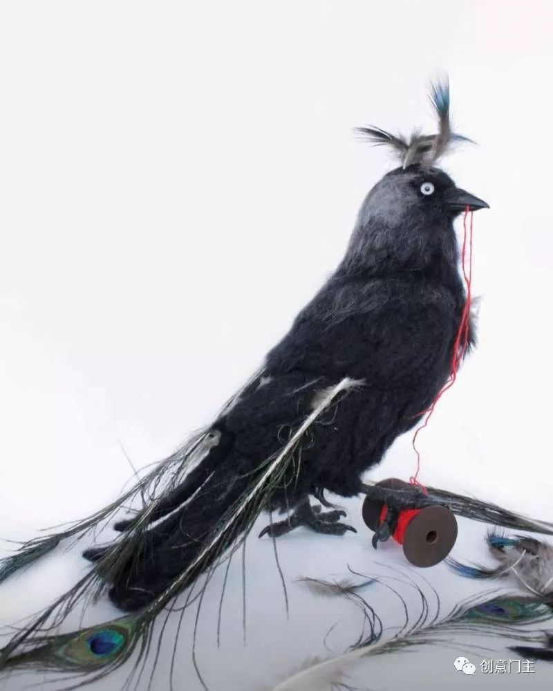 第一眼竟然以为它会动！26个好像有灵魂附体的拟真羊毛毡