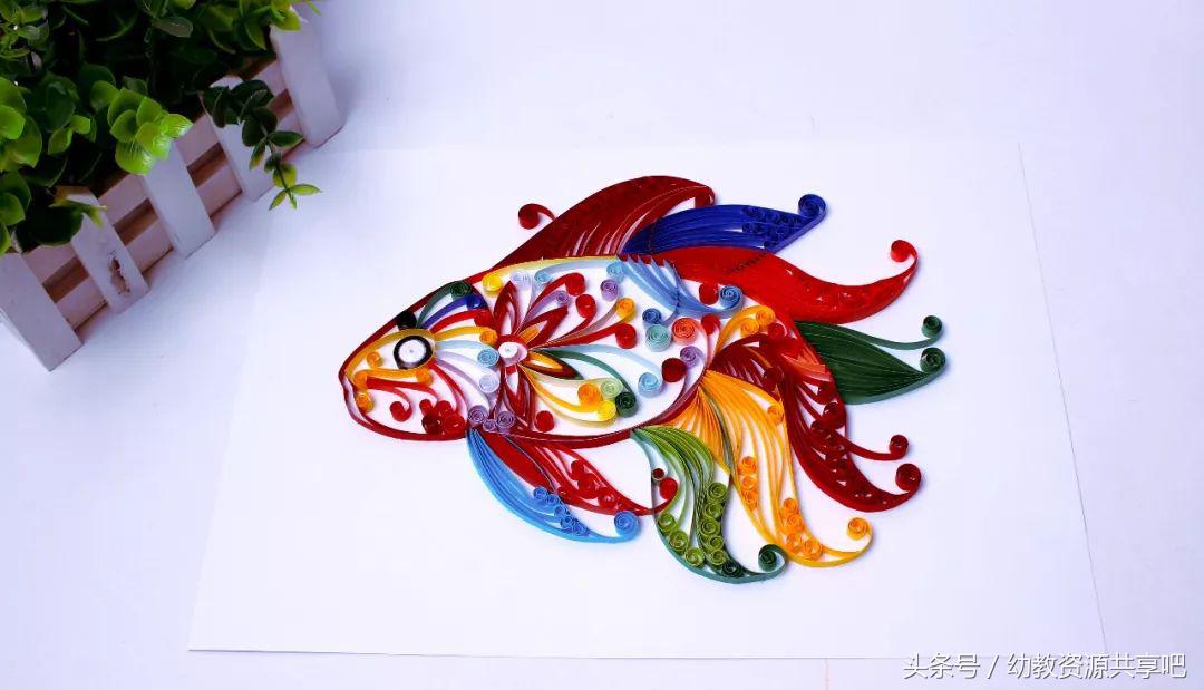 衍纸基础卷法教程衍纸版,基础衍纸作品及教程