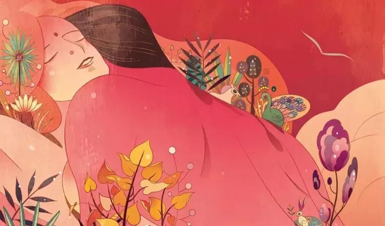 去年让苹果献上膝盖的她，新画*宫春**图又震了世界