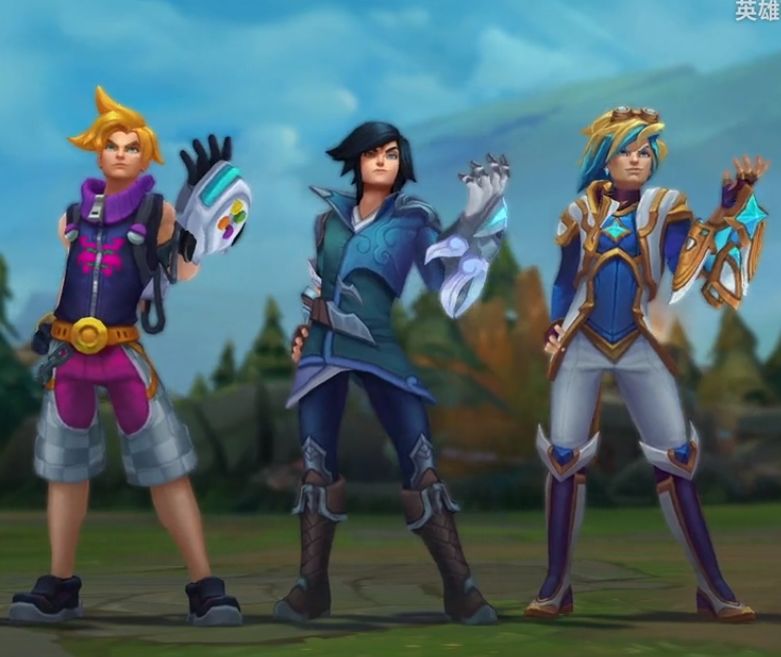 ez重做前w技能,ez重做技能特效