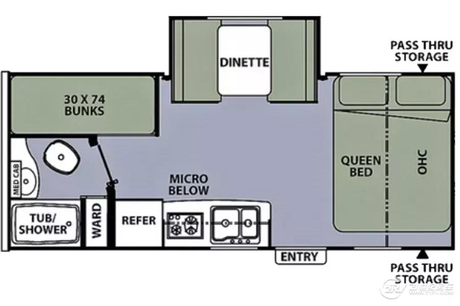 能在各种环境下开的越野房车,军卡车改装房车