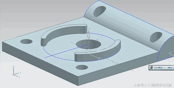 UG零件生成工程图的步骤,ug实例加工视频教程