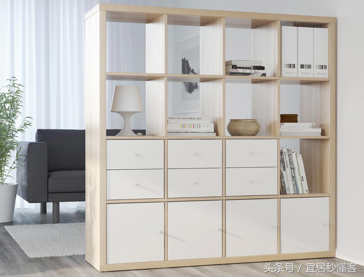 宜家“最会装”的10款收纳柜，小户型也能越住越大