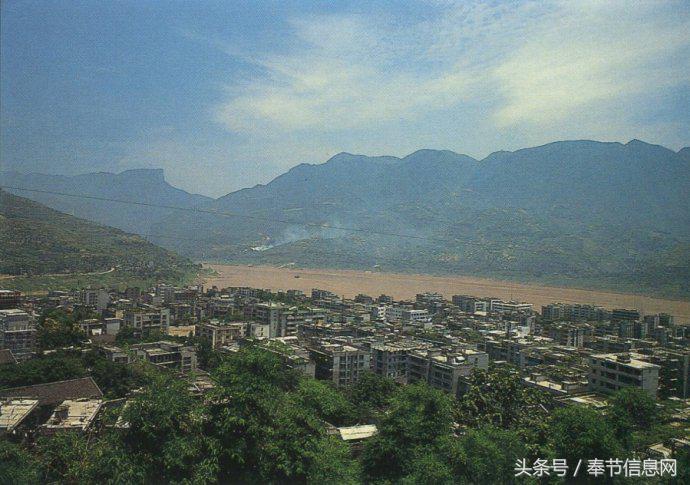 奉节白帝城夔州古城三峡之巅,消失的三峡