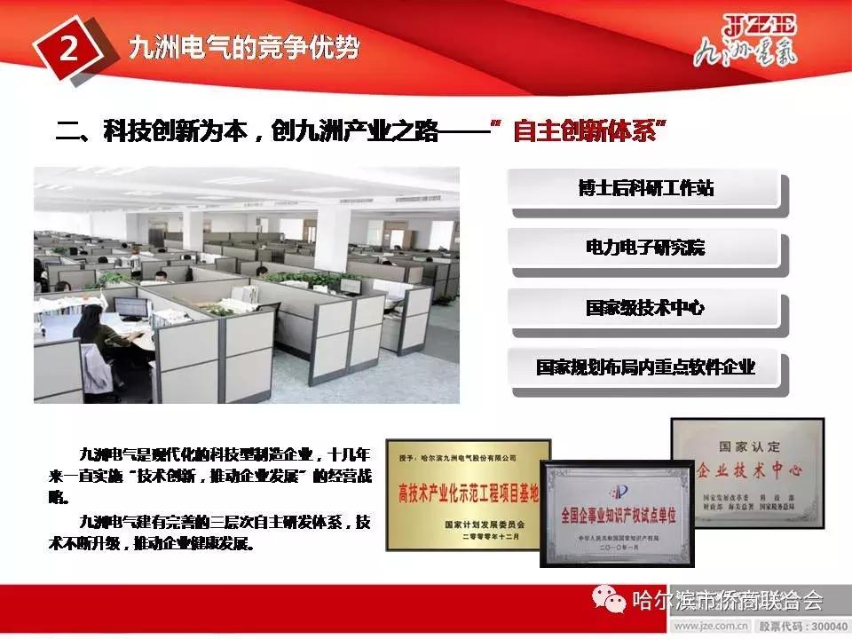 哈尔滨九洲电器公司概况,哈尔滨九洲电气简介