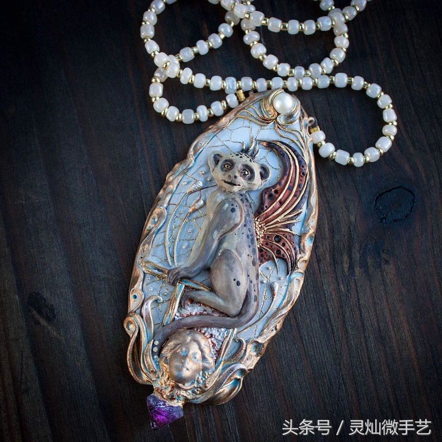 漂亮的软陶艺术品,这些工艺品