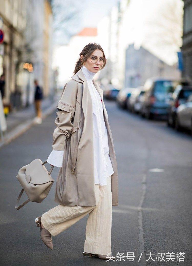 秋天风衣怎么搭配好看图片女,一件风衣搞定整个秋天百搭时尚