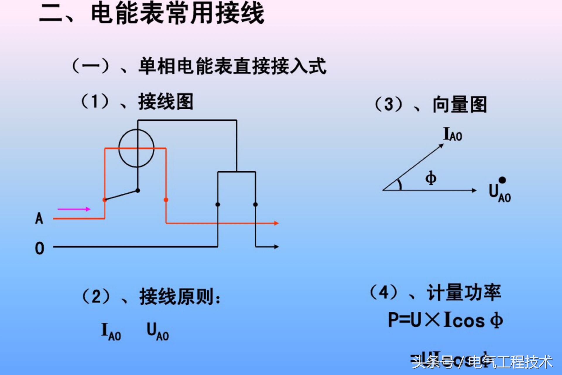 单相导轨电能表几种接线方法,三相四线制电能表接线技巧