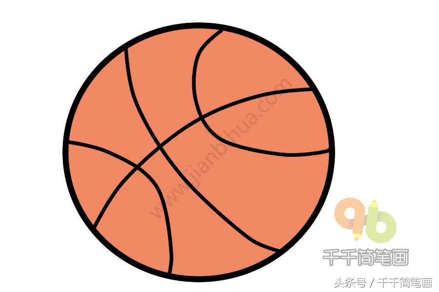 100个可爱简笔画球类,球类画法简笔画