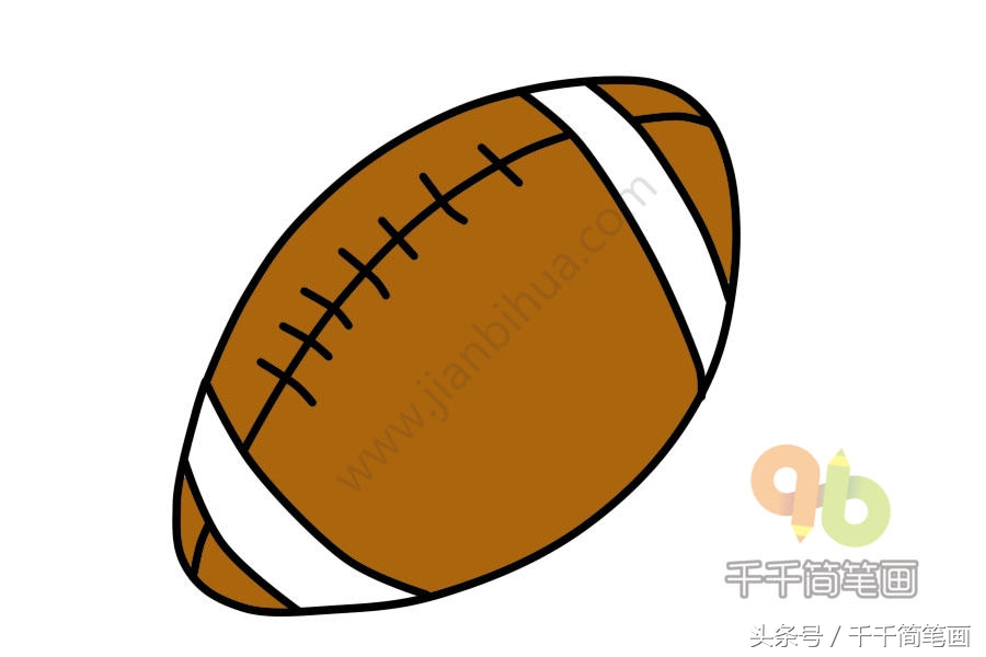 儿童简笔画球类,各种球类简笔画涂色
