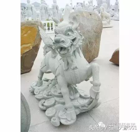 别墅大门摆什么石雕好,别墅入户门门口适合摆放什么石雕