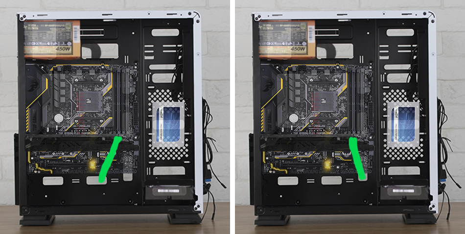 k88青春版机箱怎么理线,机箱电源在上面怎么理线