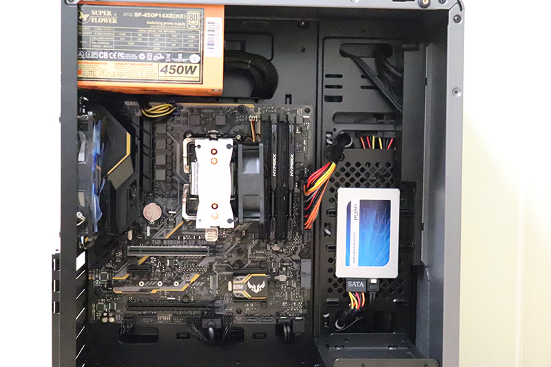 k88青春版机箱怎么理线,机箱电源在上面怎么理线