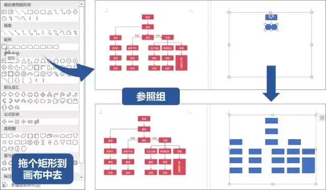 怎么用word快速画流程图,怎样快速用word做流程图