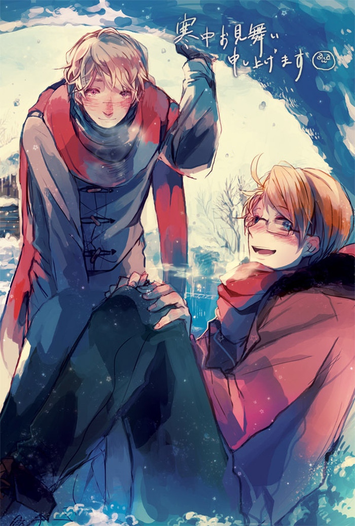 插画｜我们缔结同盟吧！黑塔利亚各种cp图赏