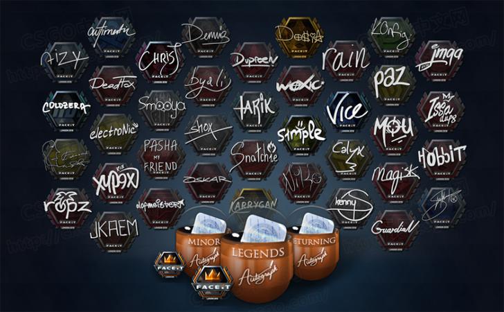 CS：GO｜职业哥签名贴纸盘点，Edward领衔抽象艺术