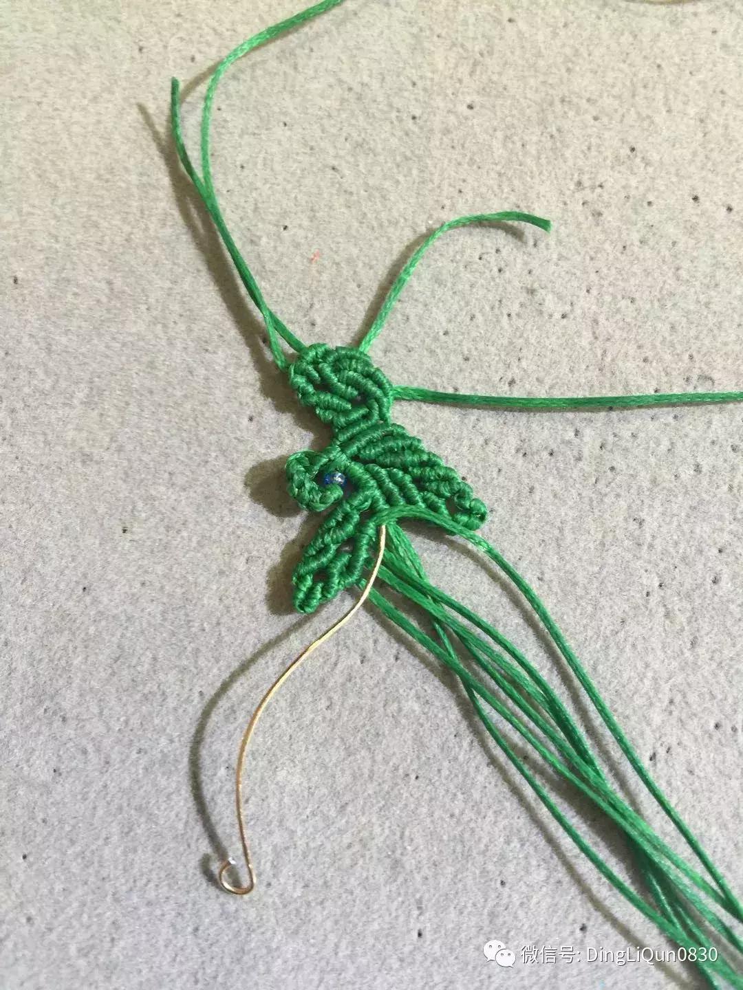 编绳教程铃铛,编绳教程防烫