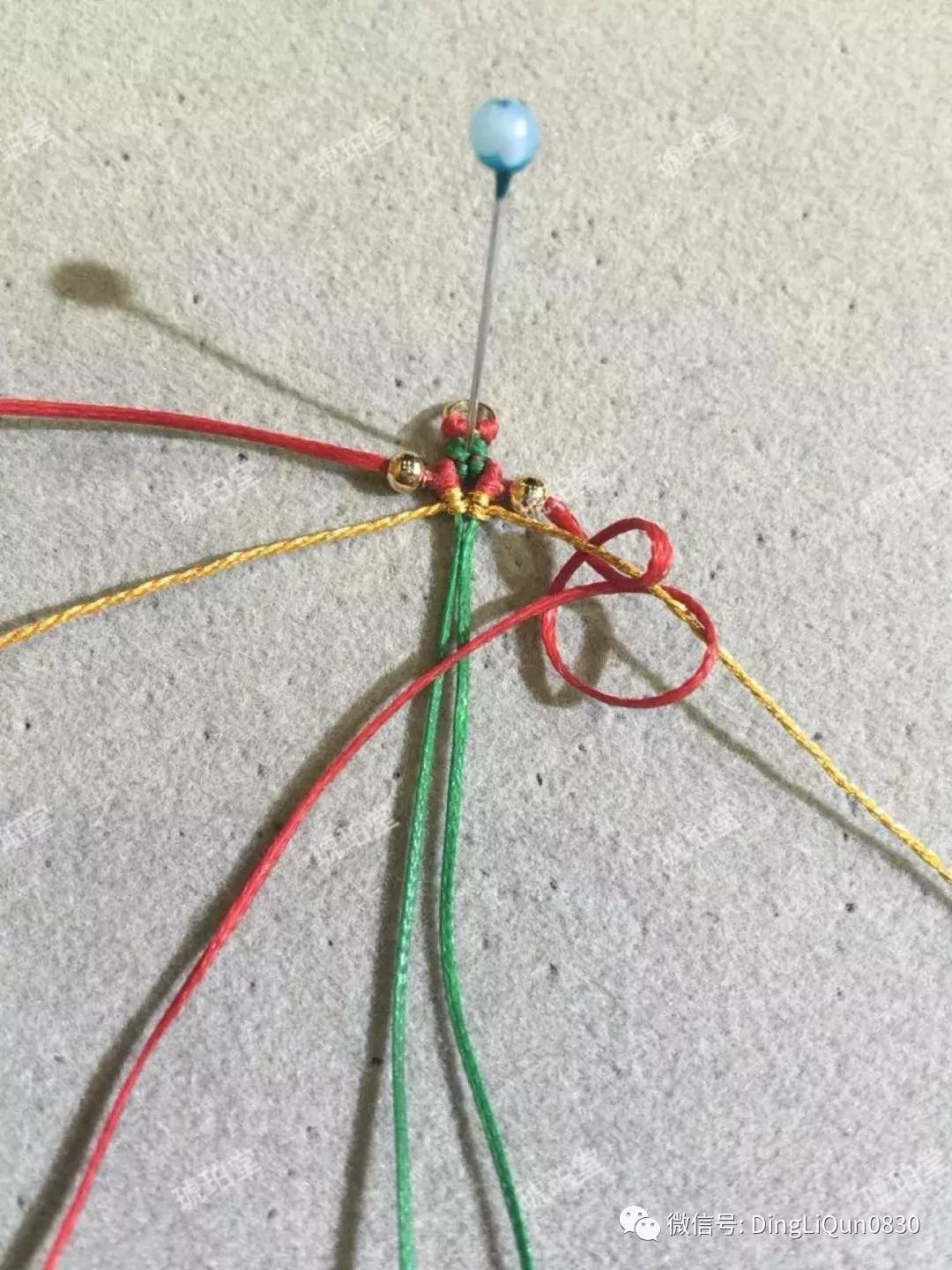 编绳教程铃铛,编绳教程防烫