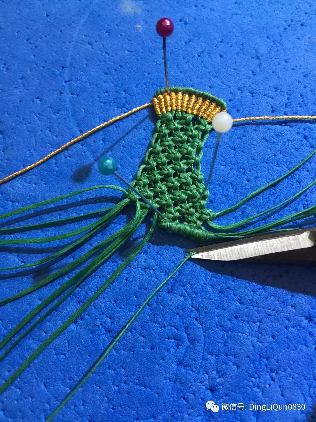 编绳教程铃铛,编绳教程防烫