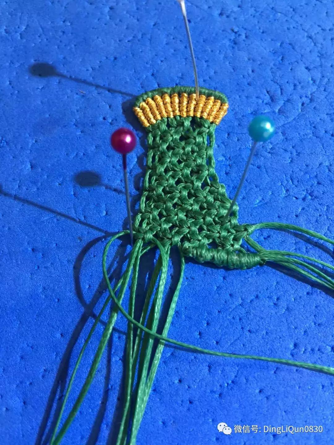 编绳教程铃铛,编绳教程防烫