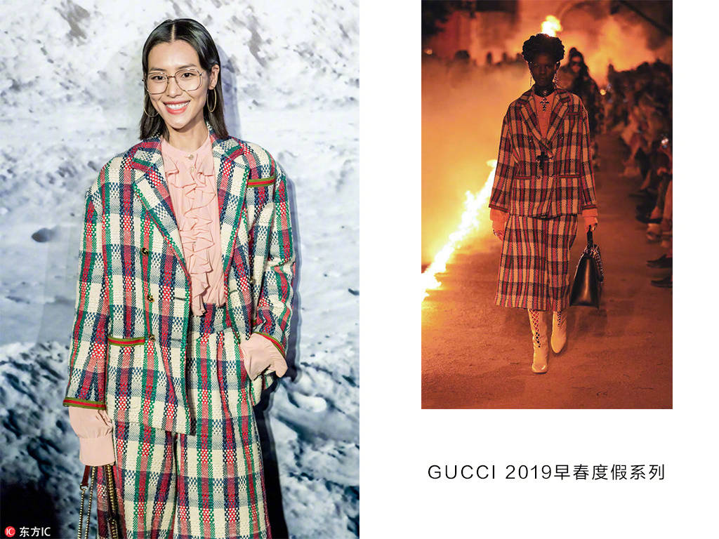 李宇春倪妮古驰 (李宇春倪妮刘雯)