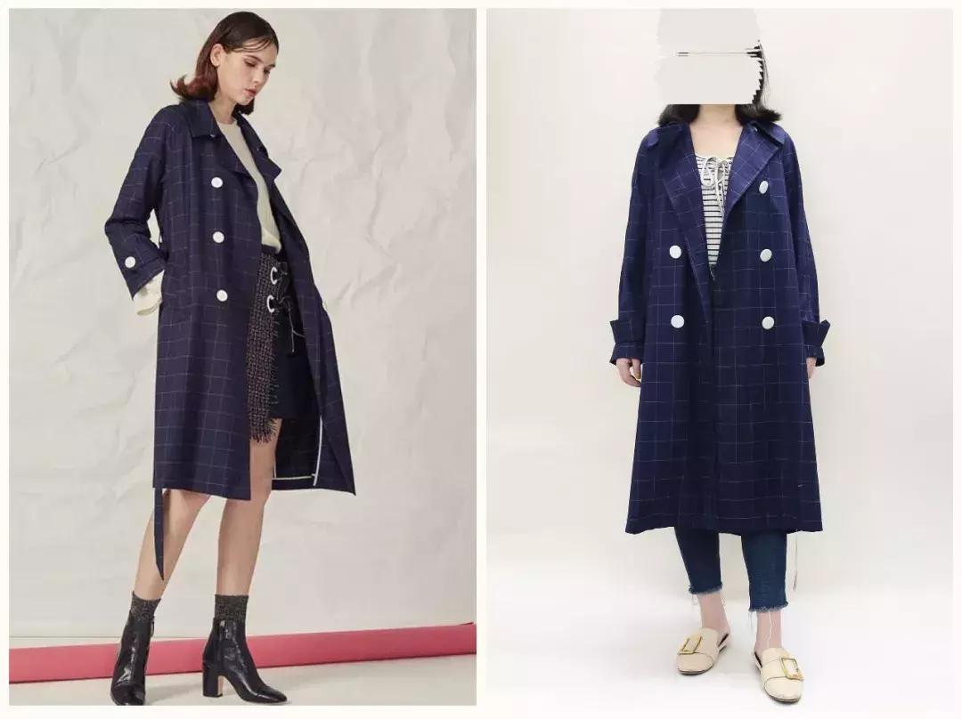 真人版试穿衣服,真人试穿黄金风衣