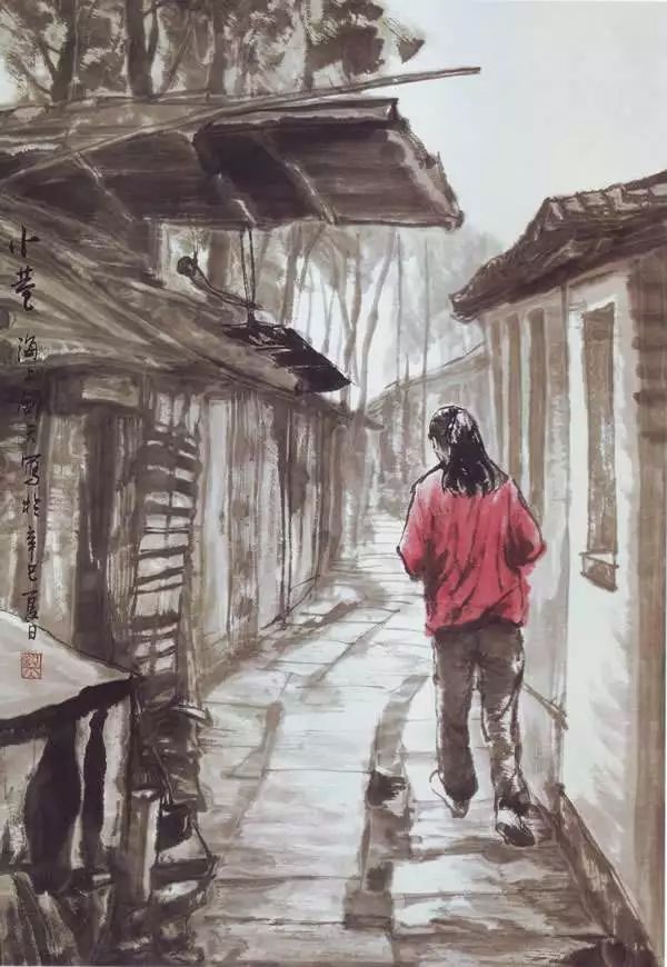 曹天舒水墨画欣赏,曹天舒水墨作品