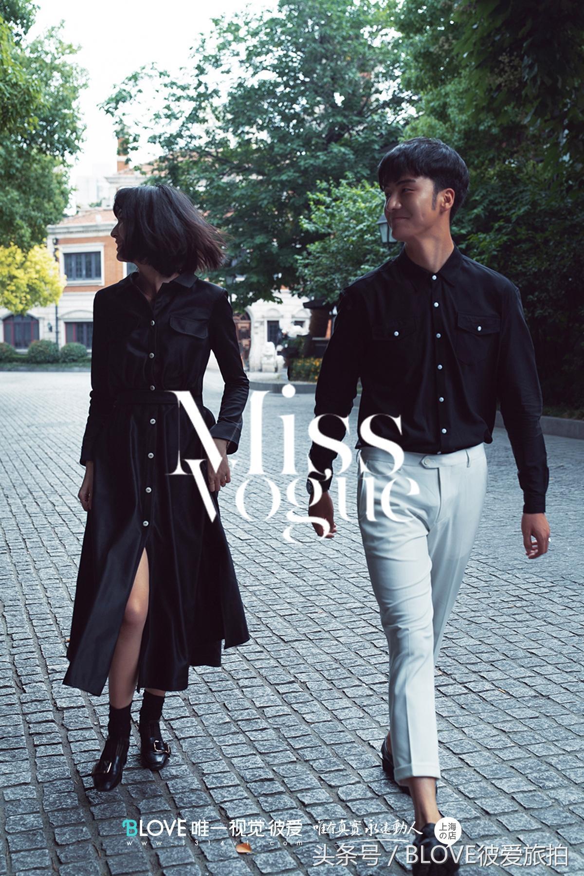 上海婚纱照｜这样的照片更有电影感