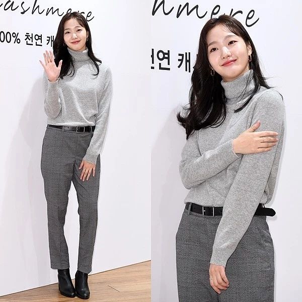 周冬雨穿牛油果绿连衣裙,周冬雨穿芭莎裙