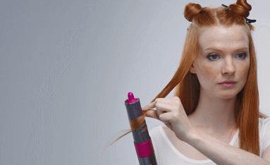 戴森卷发棒hs01跟hs05吹干更快,戴森短的卷发棒和长的卷发棒测评