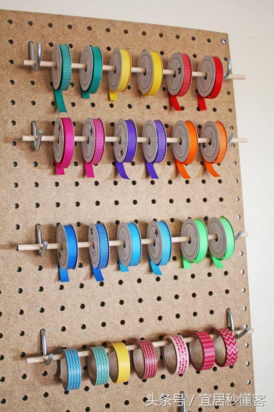 整理洞洞板的方法,厨房没有柜子怎么收纳洞洞板