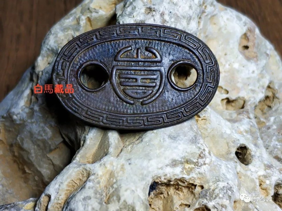 白马讲铜荷包扣收藏