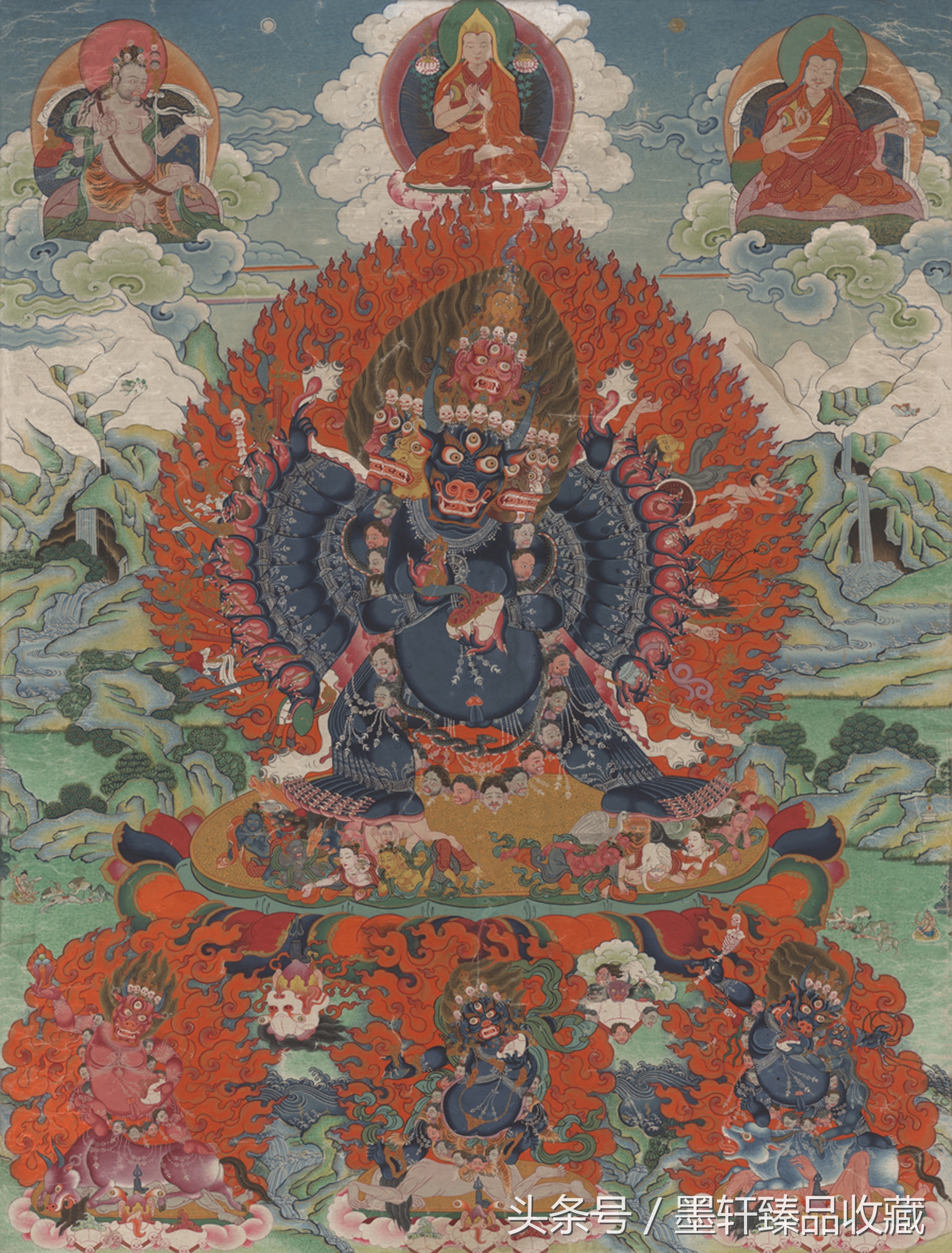 唐卡古画入门教学视频,国画临摹画册零基础