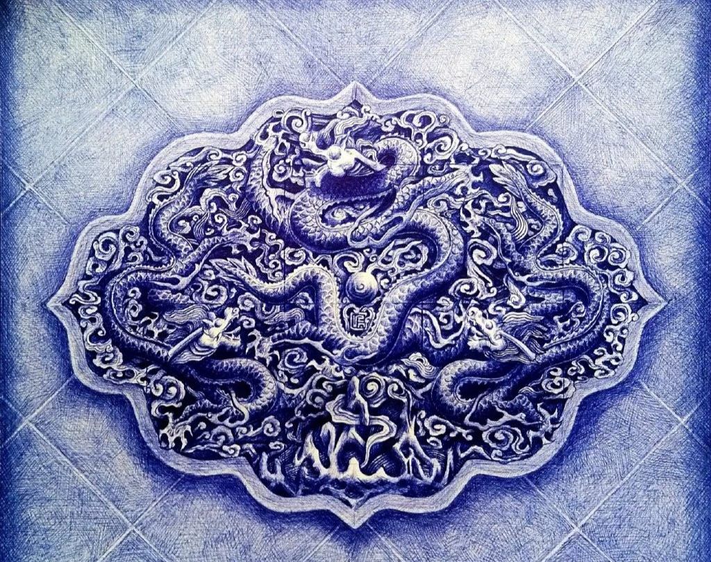 八大圆珠笔,顶级圆珠笔画欣赏