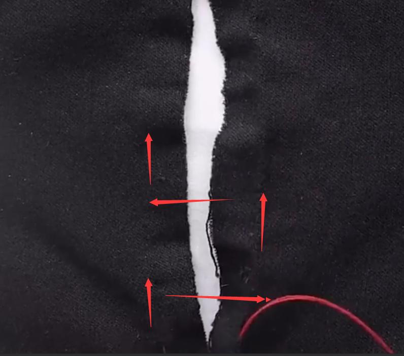 裙子下摆撕破了怎么修补,裙子后背裂开了怎么补救