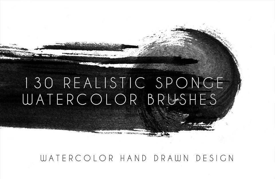 ps制作水墨笔刷png,中国风水墨毛笔笔刷