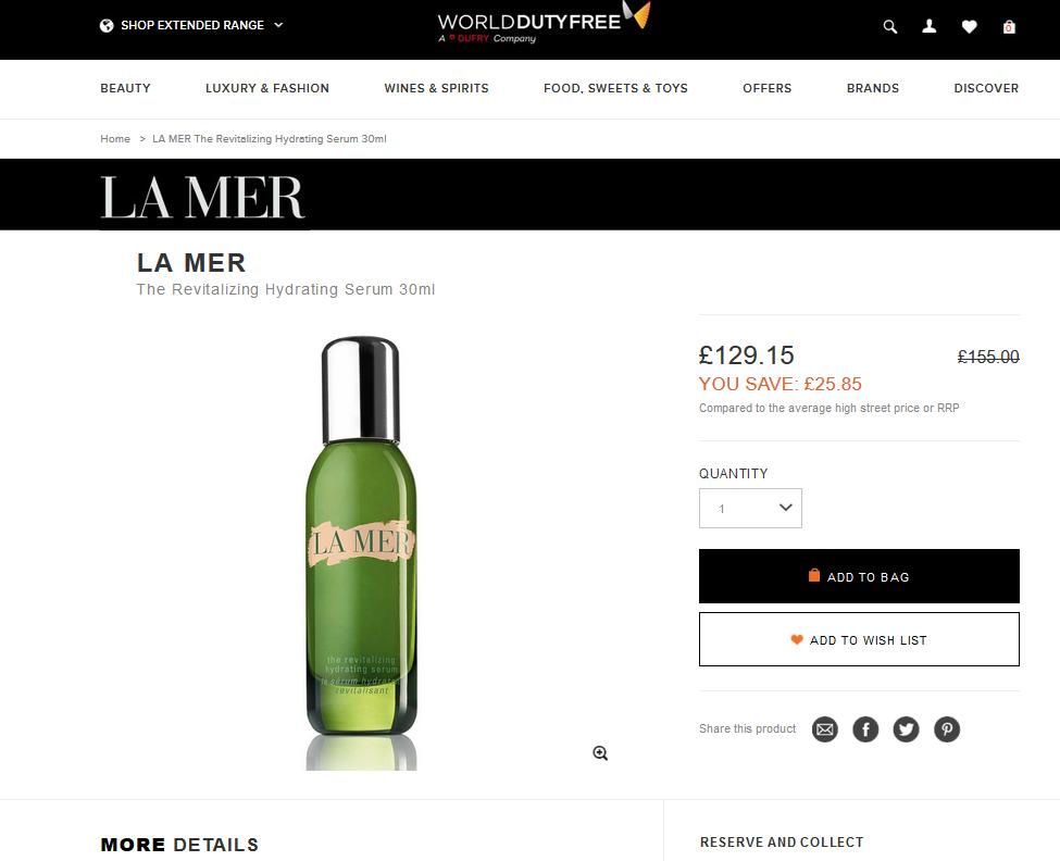 免税店海蓝之谜套装价格,海蓝之谜专柜购物攻略