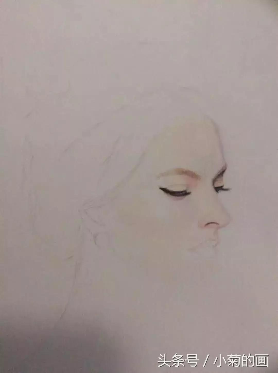 彩铅画人物怎么画逼真,彩铅怎么画人物