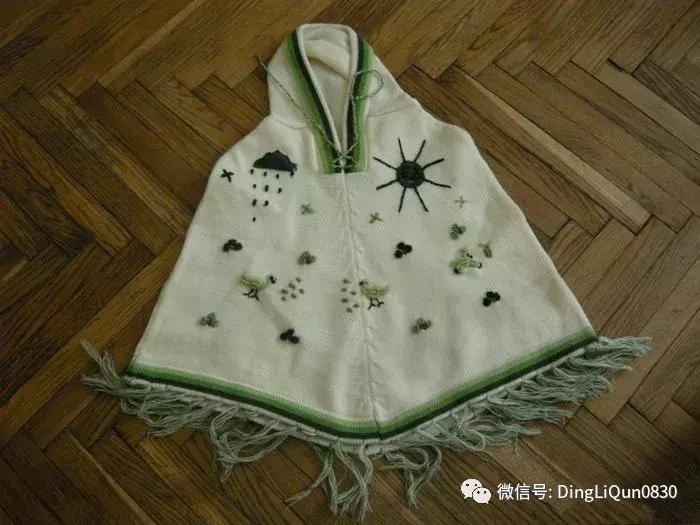 斗篷毛衣编织教程3岁小女孩,儿童毛衣连衣裙的编织方法直播