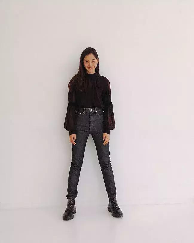 显腿瘦显腿直的靴子,显腿瘦的长筒靴子