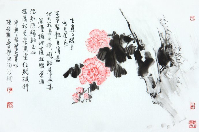 陈淳花鸟画高清作品欣赏,宋画花鸟画作品欣赏