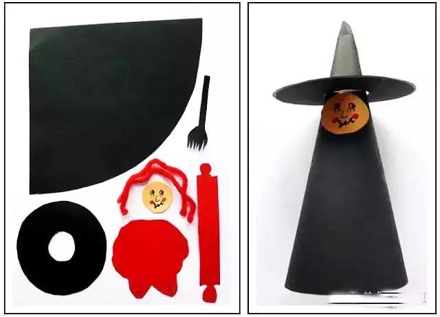 1-2岁万圣节创意手工,万圣节简单手工幼儿园