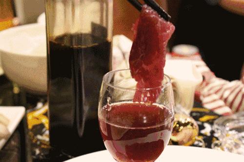 降温的第一锅简易海鲜火锅,降温的第一顿羊肉火锅