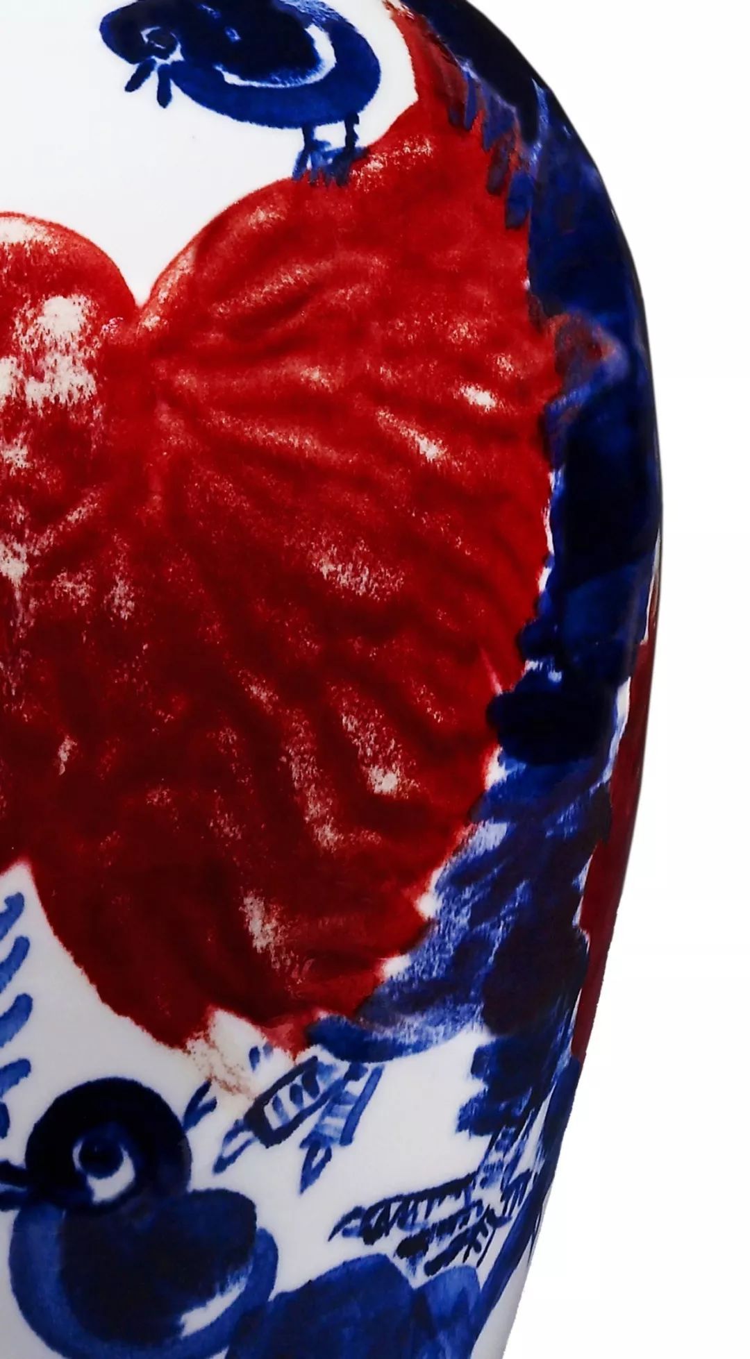 古涧一枝梅,梅兰竹菊手绘釉上彩瓷板画