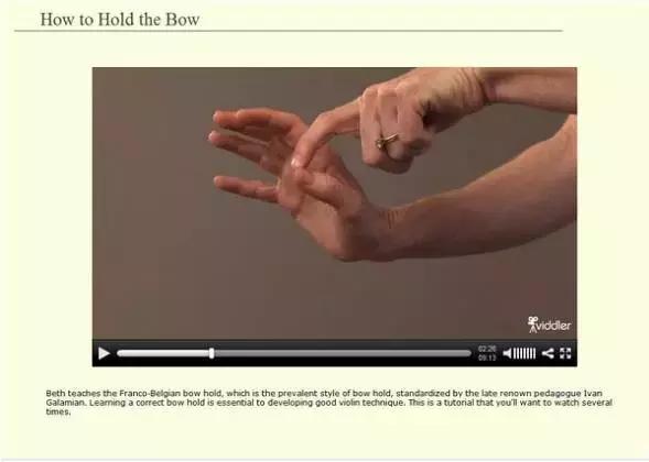 小提琴3指握弓法,小提琴3-5级教学视频