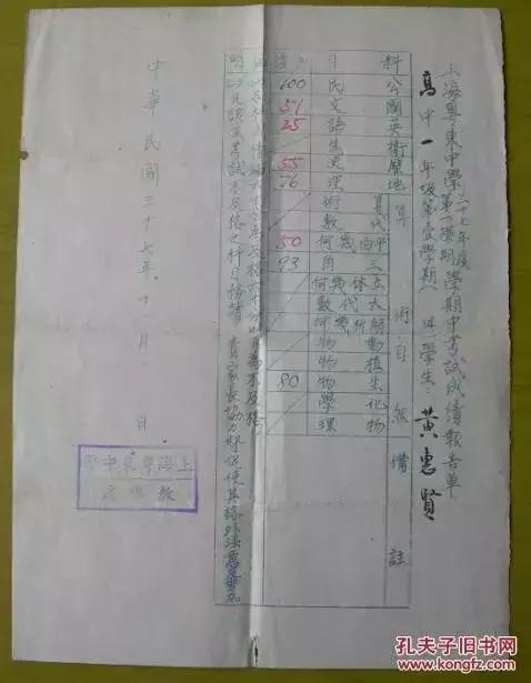 1970年代上海虹口区各中学原址,上海虹口学校1962年