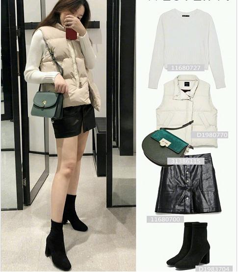 zara黑色侧面开叉针织衫短上衣,zara黑色立领针织衫大嫂同款