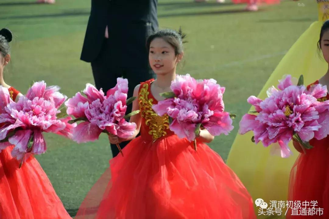 渭南桃园小学运动会开幕式,渭南小学生运动会开幕式